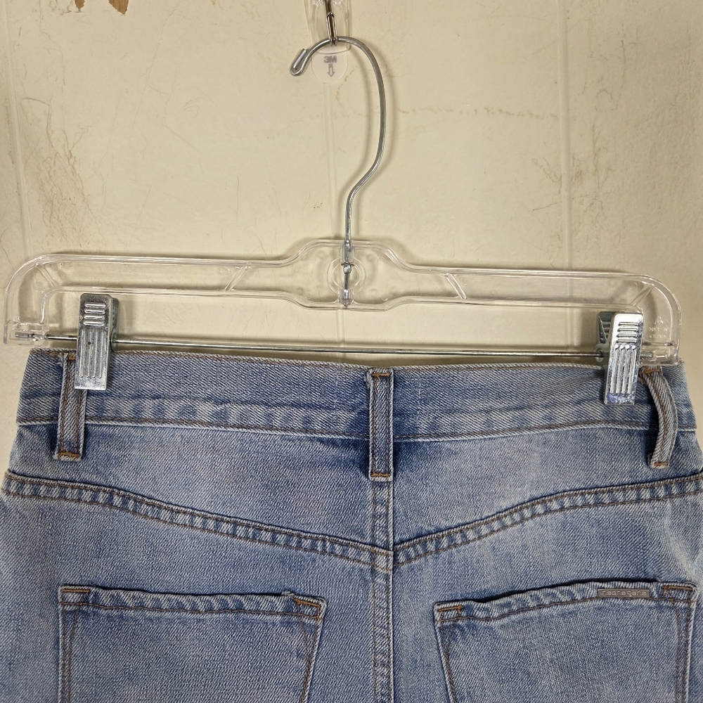 Insane Gene Light Wash Hi Rise Crossover Shorts Size Small - Picture 9 of 16